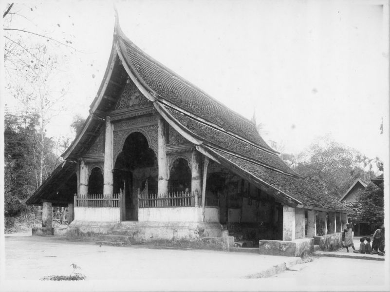 Vat Pak U, entrée principale, Luang Prabang