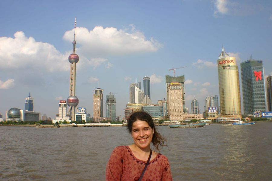 Critère 4, "une photo sur une monument officiel" : Pudong - Shanghai EFEO_MENK00005