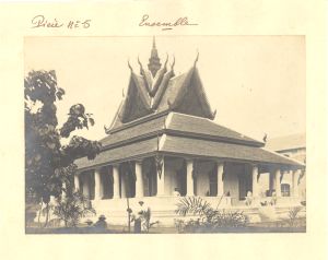 Premier musée d'art khmer à Phnom Penh, dans l'enceinte du palais royal