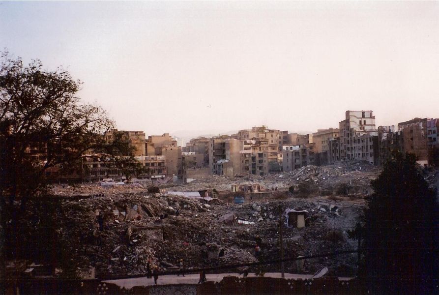 La ville en cours de destruction EFEO_BODC00012