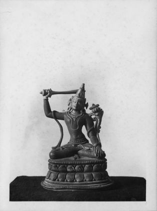 Statuette représentant Manjuçri