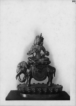 Statuette représentant Samantabhadra