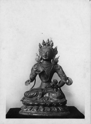 Statuette représentant Vajrasattva ou Vajradhara-Dharmavajra