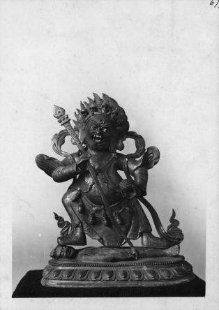 Statuette représentant Mahakala
