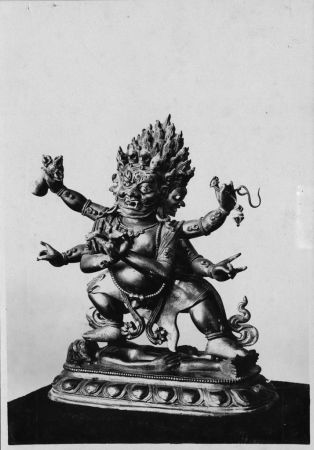 Statuette représentant Vajrapani