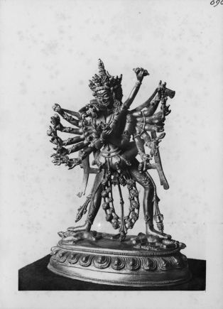 Statuette représentant Samvara