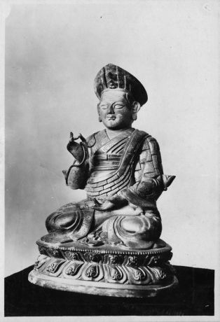 Statuette représentant un Lama