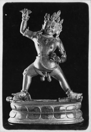 Statuette représentant Vajrapani-Acarya