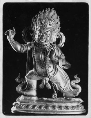 Statuette représentant Vajrapani