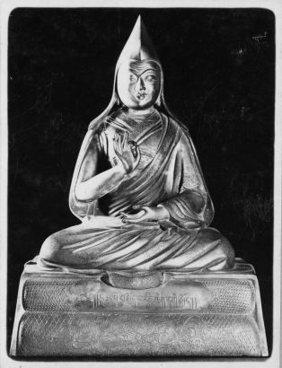 Statuette représentant le Grand Lama Bzod-pa rin-chen