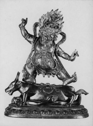Statuette représentant Yama-phyi-sgrub