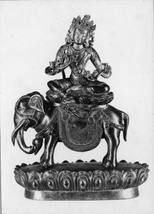 Statuette représentant Samantabhadra