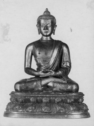 Statuette représentant Amithaba
