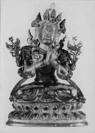 Statuette représentant Vajradhara
