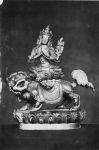 Statuette représentant Simhanada-Manjughosa