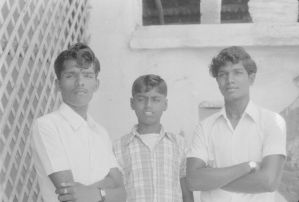 Mel Seval, mariage Chettiar, portrait de trois hommes EFEO_REIM06487